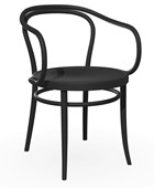 30 Armchair by Ton, B123 Black Stained Finish. Supplied KD